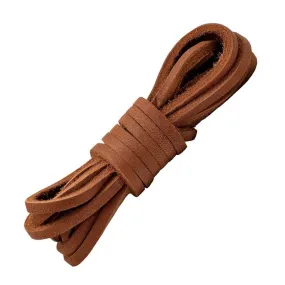 1 Pair Flat Leather Shoelaces 24 to 63 inches 1 Pair Flat Leather Shoelaces 24 to 63 inches