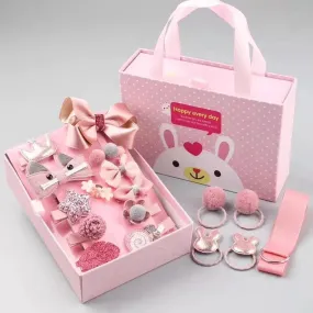 18 Pcs Fashion Hair Accessories Clip Set for Girls 18 Pcs Fashion Hair Accessories Clip Set for Girls