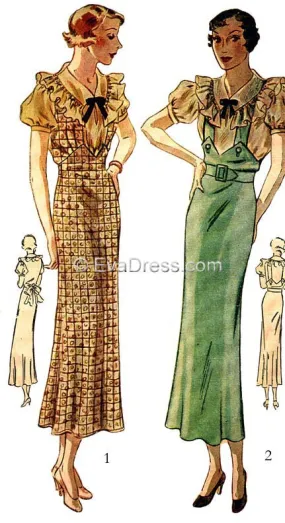 1935 Blouse & Jumper SE30-1684 1935 Blouse & Jumper SE30-1684