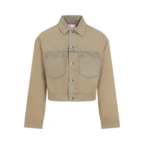 ACNE STUDIOS Contemporary Cotton Denim Jacket ACNE STUDIOS Contemporary Cotton Denim Jacket
