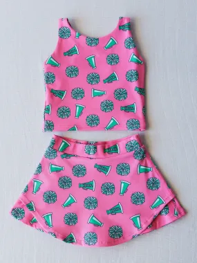 Active Skort Set - Pep Rally Pink Active Skort Set - Pep Rally Pink
