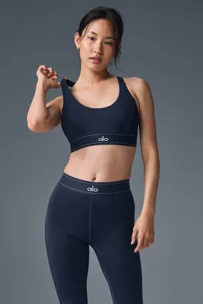 Airlift Suit Up Bra - Navy/Navy Airlift Suit Up Bra - Navy/Navy