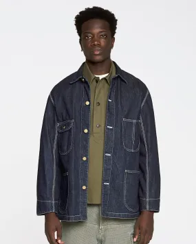 Alcatraz Jacket Hemp Denim Indigo Alcatraz Jacket Hemp Denim Indigo