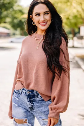 All Put Together Clay Orange Sweater All Put Together Clay Orange Sweater