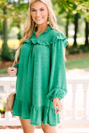 All That You Are Kelly Green Babydoll Dress All That You Are Kelly Green Babydoll Dress