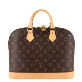 Alma PM Monogram Canvas Handbag Alma PM Monogram Canvas Handbag