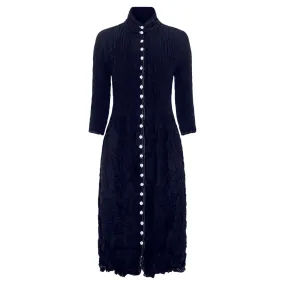 Alquema Nehru Dress/Coat - Ink Alquema Nehru Dress/Coat - Ink