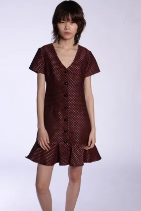 Anna Sui - Diamonds Are Forever Jacquard Dress Anna Sui - Diamonds Are Forever Jacquard Dress