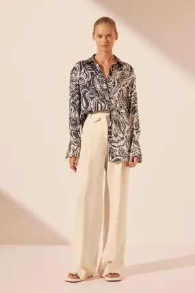 ANTHEA SILK RELAXED SHIRT ANTHEA SILK RELAXED SHIRT