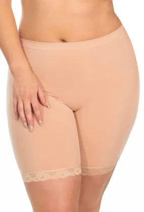 Anti Chafing Lace Midi Cotton Shorts Anti Chafing Lace Midi Cotton Shorts