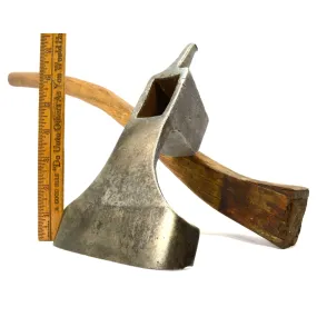 Antique LIPPED SHIPWRIGHTS ADZE Pole/Foot "L.& I.J. WHITE" Partial Logo PIN ADZ! Antique LIPPED SHIPWRIGHTS ADZE Pole/Foot "L.& I.J. WHITE" Partial Logo PIN ADZ!