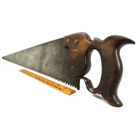 Antique WOODROUGH & McPARLIN RIP SAW 28.5" Skew-Back 3-TPI/4-PPI Rare Old Tool! Antique WOODROUGH & McPARLIN RIP SAW 28.5" Skew-Back 3-TPI/4-PPI Rare Old Tool!