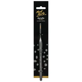 Artist Acrylic Brush Taklon Liner 1 Artist Acrylic Brush Taklon Liner 1