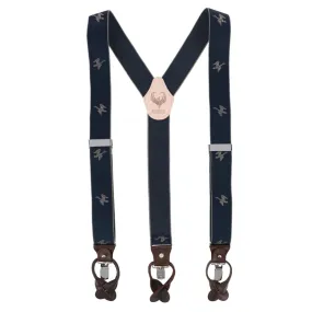 Ascentix Men's Flying Duck Convertible Clip End Suspenders Ascentix Men's Flying Duck Convertible Clip End Suspenders
