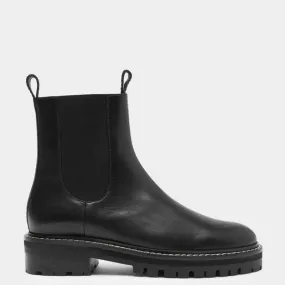 Assembly Label - Contrast Stitch Leather Boot - Black Assembly Label - Contrast Stitch Leather Boot - Black
