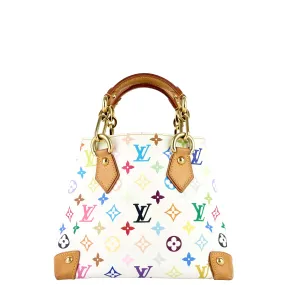 Audra Monogram Multicolore Canvas Bag Audra Monogram Multicolore Canvas Bag