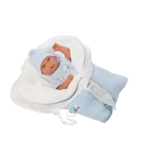 Baby Doll Lucas With Reversible Blanket Baby Doll Lucas With Reversible Blanket