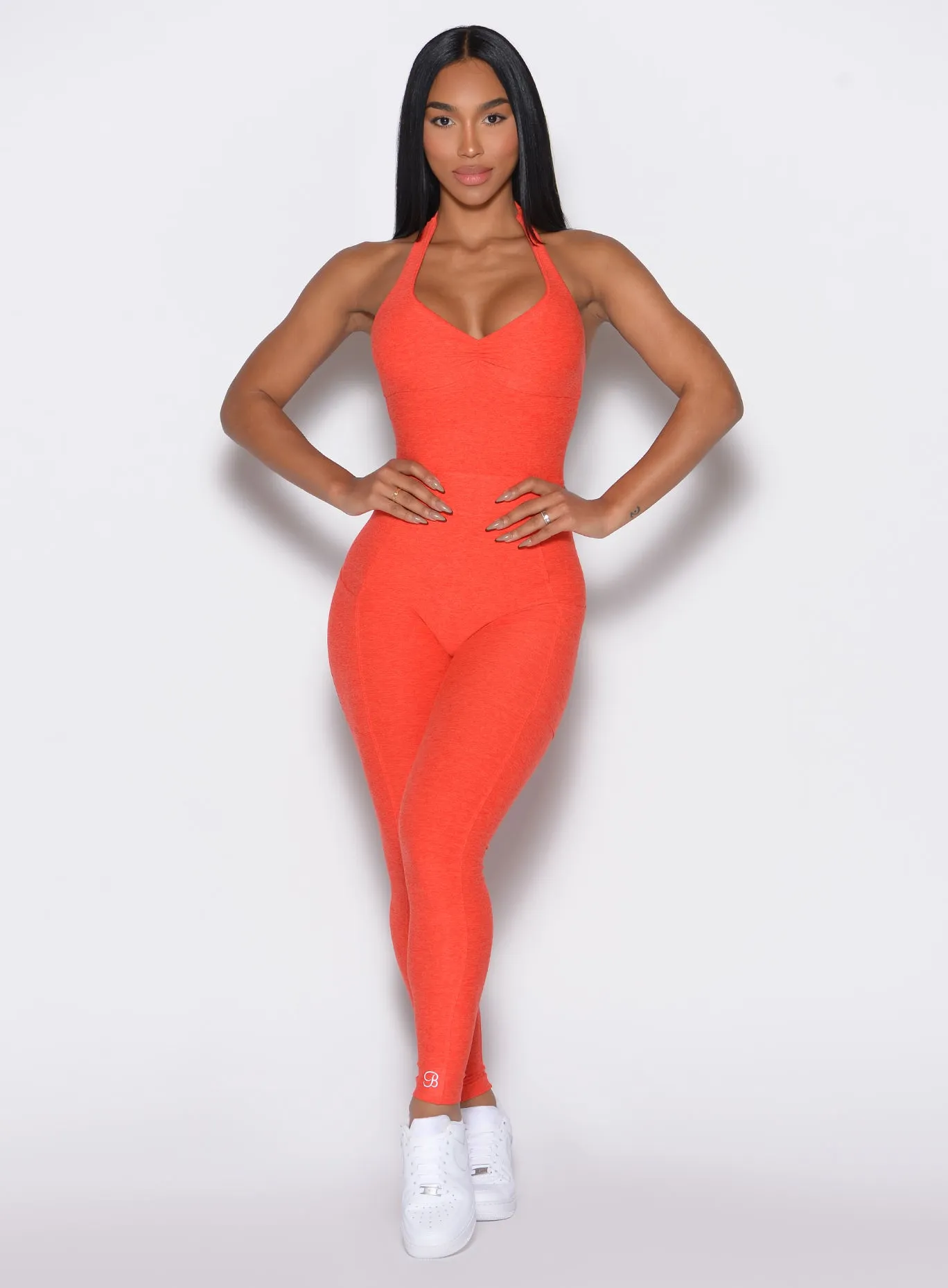 Backless Pocket Bodysuit