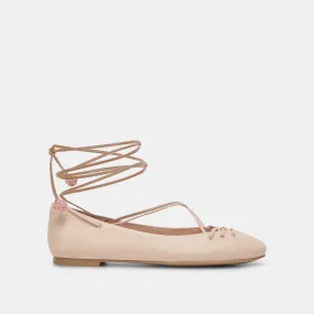 BEATE BALLET FLATS LIGHT PINK LEATHER BEATE BALLET FLATS LIGHT PINK LEATHER