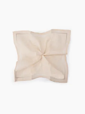 Beige Frame Pocket Square Beige Frame Pocket Square