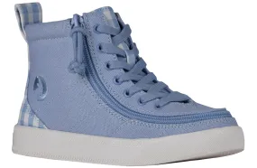 Billy Blue Gingham BILLY Classic Lace High Tops Billy Blue Gingham BILLY Classic Lace High Tops