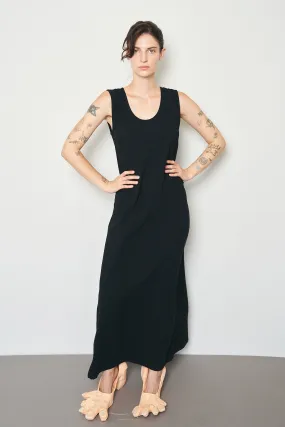 Black Linen Shift Long Dress Black Linen Shift Long Dress