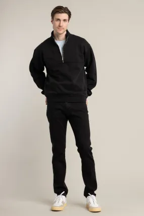 Black Organic Quarter-Zip Black Organic Quarter-Zip