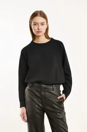 Black Raglan Sweater Black Raglan Sweater