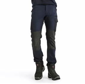 Blaklader 1422 4-Way Stretch Service Work Trousers Navy Blue / Black Blaklader 1422 4-Way Stretch Service Work Trousers Navy Blue / Black