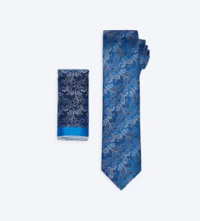 Blue Paisley Tie Blue Paisley Tie