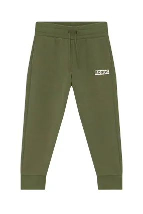 Bonds Kids Tech Sweats Trackie - Hiker Green Bonds Kids Tech Sweats Trackie - Hiker Green