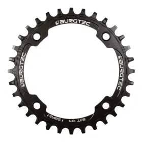 Burgtec 104mm BCD Outside Fit E-Bike Steel Thick Thin Chainring - 34T Burgtec 104mm BCD Outside Fit E-Bike Steel Thick Thin Chainring - 34T