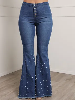 Button Fly Flare Jeans Button Fly Flare Jeans