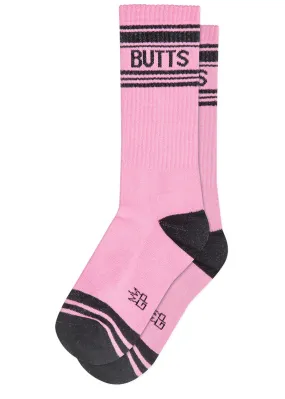 Butts Unisex Crew Socks Butts Unisex Crew Socks