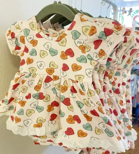 Candy Hearts Eyelet Bubble Dress Candy Hearts Eyelet Bubble Dress