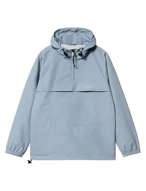 Carhartt WIP Windbreaker Pullover Frosted Blue / White Carhartt WIP Windbreaker Pullover Frosted Blue / White