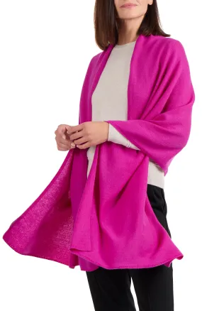 CASHMERE JERSEY TRAVEL WRAP CASHMERE JERSEY TRAVEL WRAP