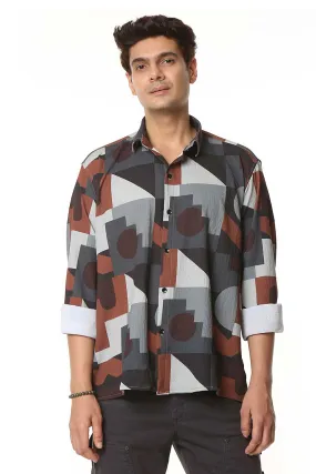 Chandigarh Matrix | Luxury Popcorn Material I Men Shirt Chandigarh Matrix | Luxury Popcorn Material I Men Shirt
