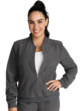 Cherokee - Women's Zip Front Bomber Jacket Cherokee - Women's Zip Front Bomber Jacket