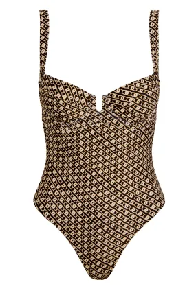 Clovelly One Piece - Geo Lynx Clovelly One Piece - Geo Lynx