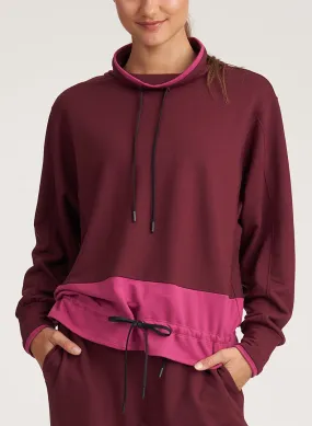 Color Block Funnel Neck - FINAL SALE Color Block Funnel Neck - FINAL SALE