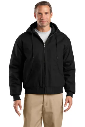 CornerStone Tall Duck Cloth Hooded Work Jacket. TLJ763H CornerStone Tall Duck Cloth Hooded Work Jacket. TLJ763H