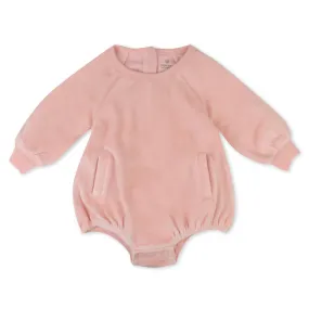 Cozy Velour Bubble Romper Cozy Velour Bubble Romper