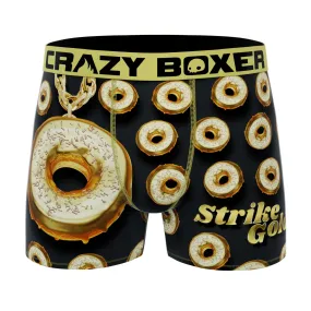 CRAZYBOXER Bling Bling Donuts Men's Boxer Briefs CRAZYBOXER Bling Bling Donuts Men's Boxer Briefs