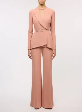 Crepe and Lace Jumpsuit Crepe and Lace Jumpsuit