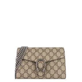 Dionysus GG Supreme Canvas Chain Wallet Bag Dionysus GG Supreme Canvas Chain Wallet Bag