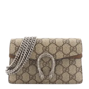 Dionysus Super Mini GG Supreme Canvas Bag Dionysus Super Mini GG Supreme Canvas Bag