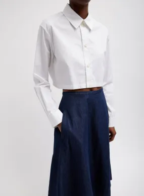 Eco Poplin Cropped Shirt Eco Poplin Cropped Shirt