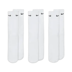 Everyday Cushioned Training Crew Socks (3 Pairs) 'White/Black' Everyday Cushioned Training Crew Socks (3 Pairs) 'White/Black'
