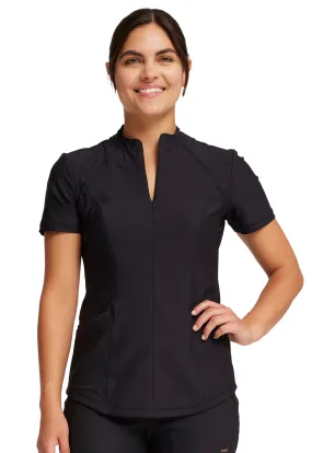 Form - Women's Partial Zip Front Solid Top Form - Women's Partial Zip Front Solid Top